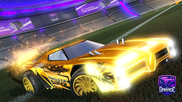A Rocket League car design from Forn3uzz
