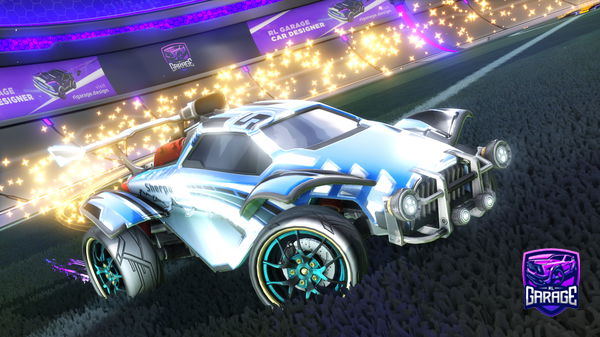 A Rocket League car design from ROBOB123123