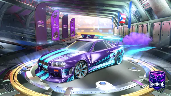 A Rocket League car design from Rodz_Legacy