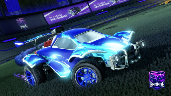A Rocket League car design from Mo7amad-_-XR