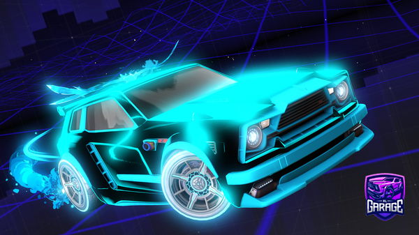 A Rocket League car design from DHMY_TRADE
