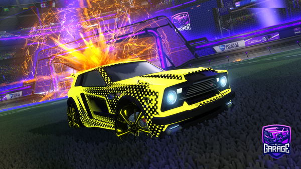 A Rocket League car design from JAY12308