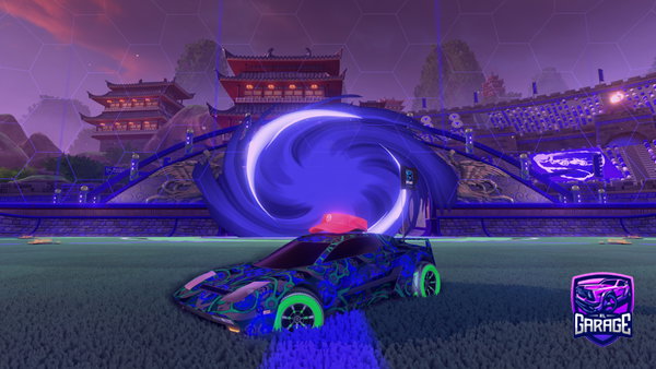 A Rocket League car design from Evrgame444