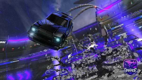 A Rocket League car design from lukqwrld