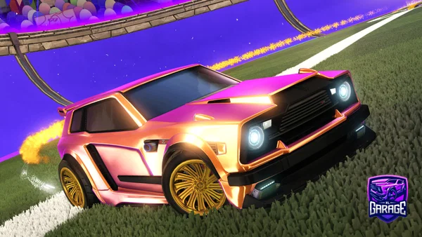 A Rocket League car design from Matheo2307