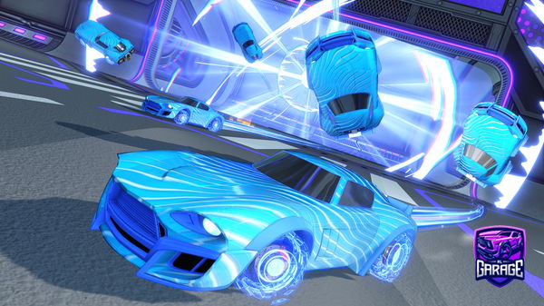 A Rocket League car design from mattqdev