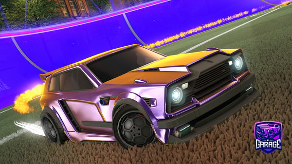 A Rocket League car design from CRYPTONSAB