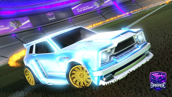 A Rocket League car design from Lio_FT