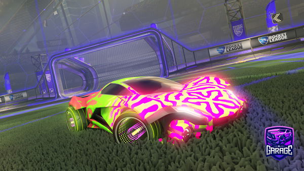 A Rocket League car design from corwerx191