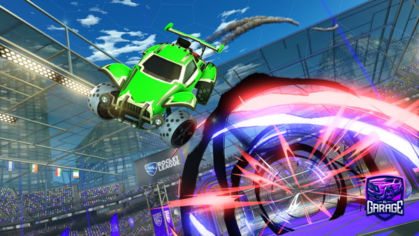 A Rocket League car design from Andresguitar10