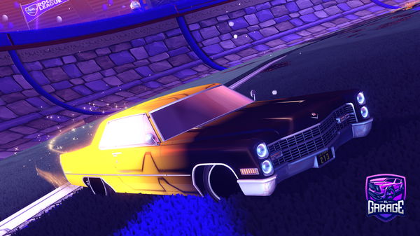 A Rocket League car design from Crazy_Cars