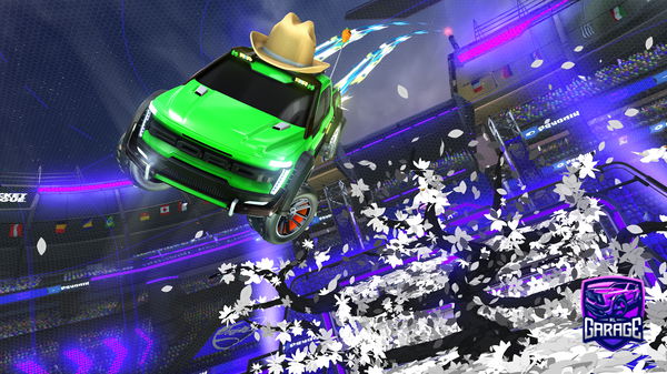 A Rocket League car design from Pear_RL