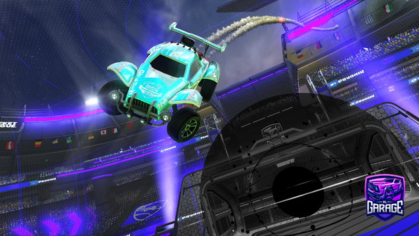 A Rocket League car design from SportyDan11