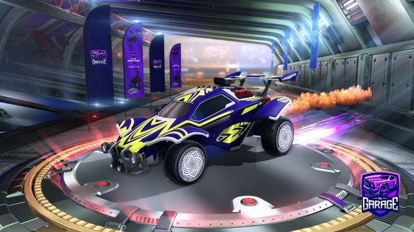 A Rocket League car design from Plopianius_