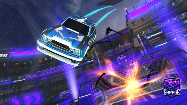 A Rocket League car design from whoaksed
