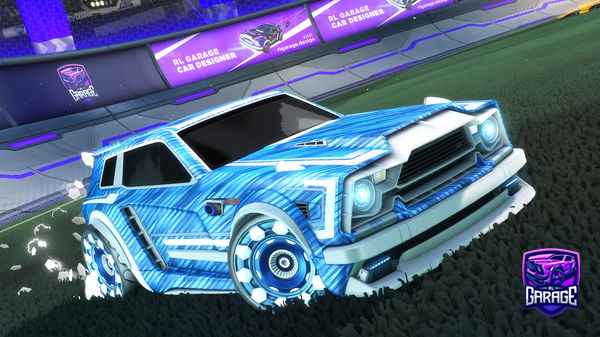 A Rocket League car design from Noxalymph