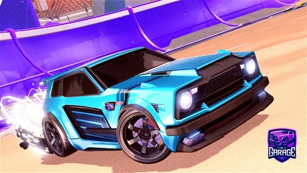 A Rocket League car design from HyperForgeed