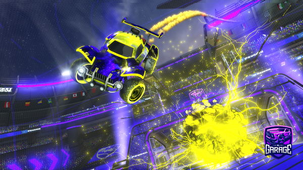 A Rocket League car design from faithtitian