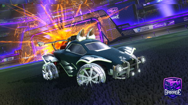 A Rocket League car design from Snic