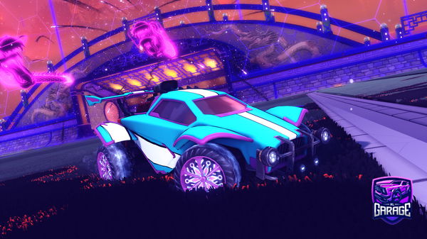 A Rocket League car design from TigasZ
