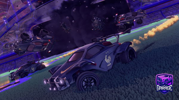 A Rocket League car design from RotN-chum