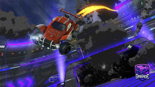 A Rocket League car design from N1TROUSSS