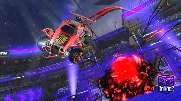 A Rocket League car design from Pekari