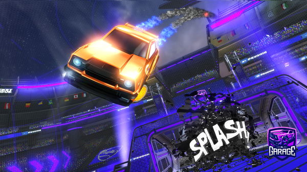 A Rocket League car design from Ldog326