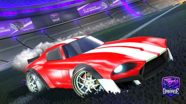 A Rocket League car design from matias3435