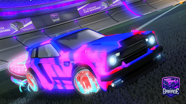 A Rocket League car design from L1lBro