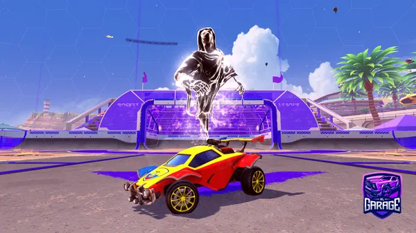 A Rocket League car design from Richal_ec