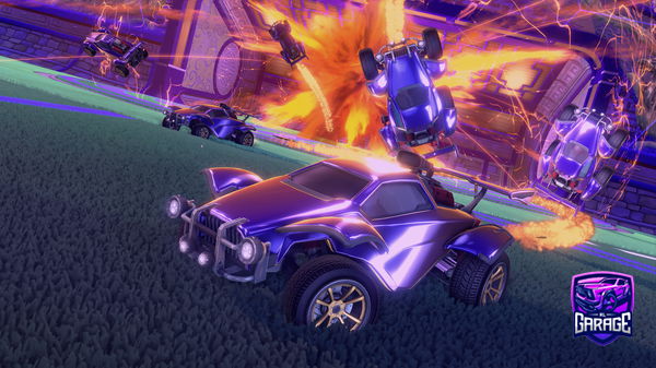 A Rocket League car design from Miresy