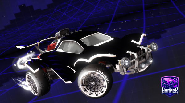 A Rocket League car design from TopTrojan