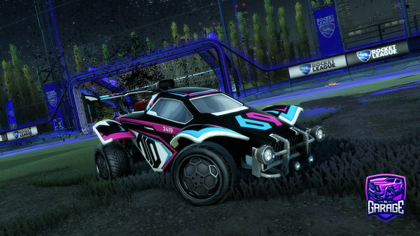 A Rocket League car design from nuqco