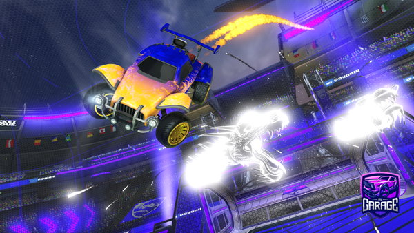 A Rocket League car design from YDDraigdu1009