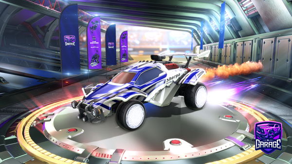 A Rocket League car design from Treptic