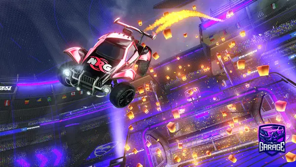 A Rocket League car design from baby_noodles