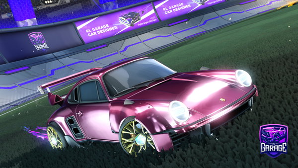 A Rocket League car design from Dedicatedv