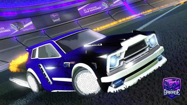 A Rocket League car design from MrNifty