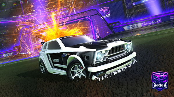 A Rocket League car design from BLOOZE_CLASSIX