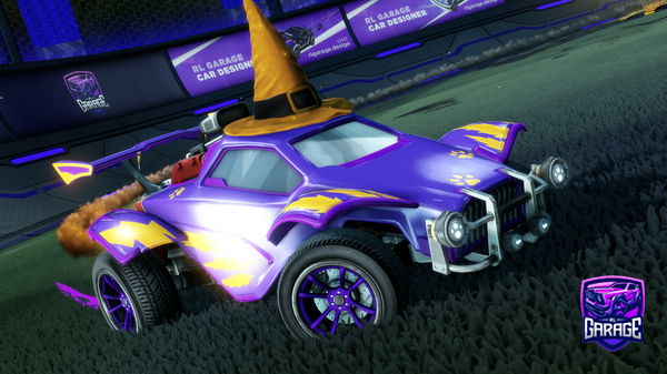 A Rocket League car design from OversizedPug