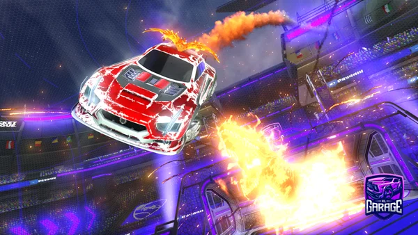 A Rocket League car design from Morango