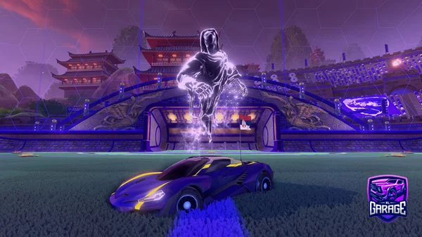 A Rocket League car design from KaladjuracV2