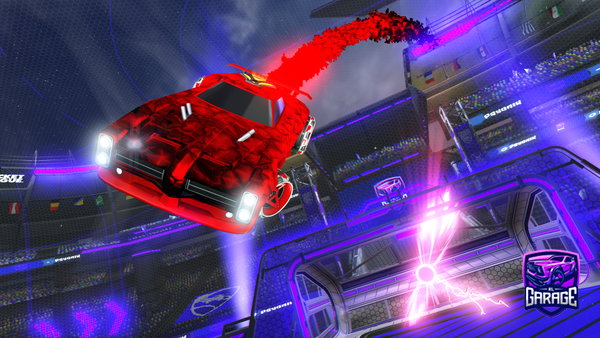 A Rocket League car design from IamFiobeou