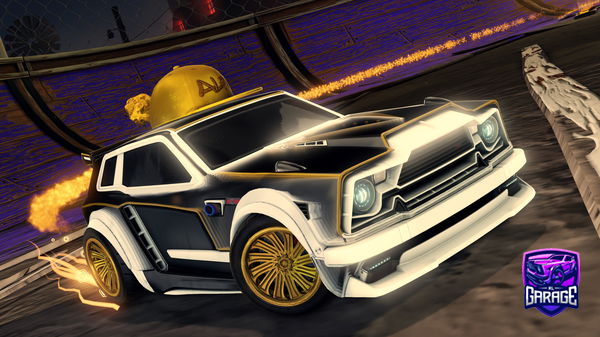 A Rocket League car design from V0RT3X_R3AP3R