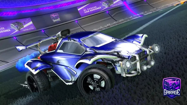 A Rocket League car design from TOXT3R