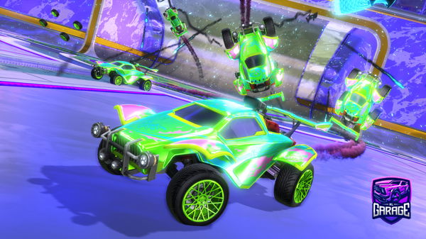 A Rocket League car design from ClaretAphid