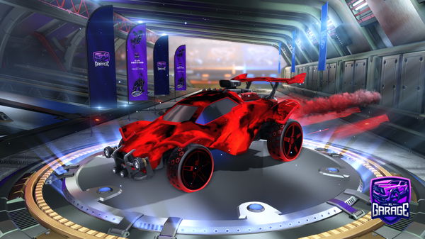 A Rocket League car design from ang_ghost201O