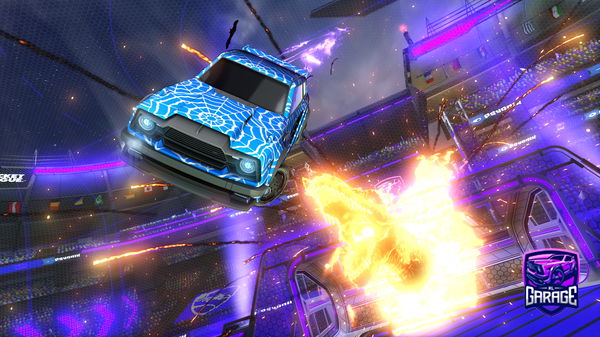 A Rocket League car design from bokine