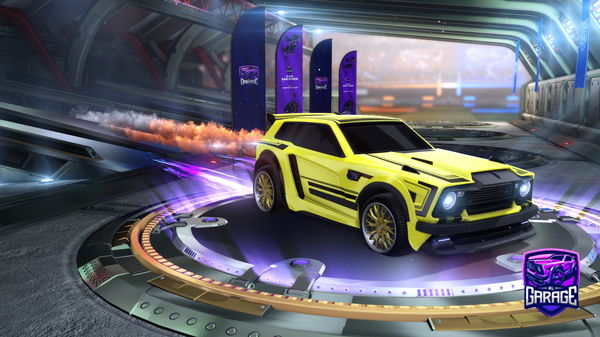 A Rocket League car design from keithmcarrigan